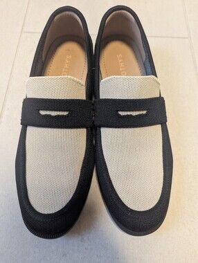 Rothy's Tuxedo Penny Loafers sz 10.5 EUC
